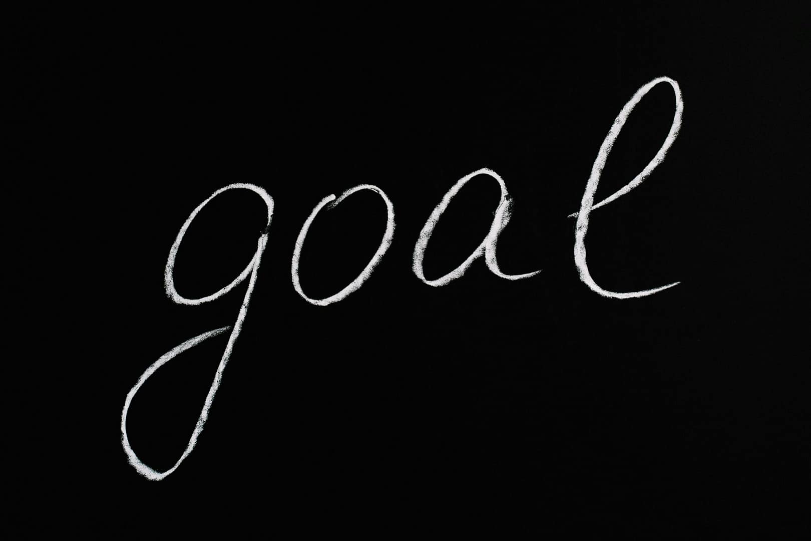 Zielbeschriftungstext Auf Schwarzem Hintergrund