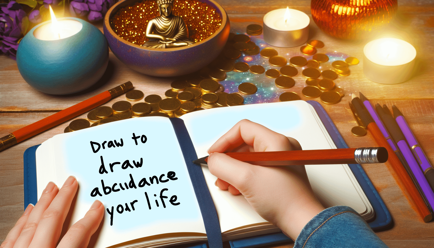 Ziehe Fülle in dein Leben - Gesetz der Anziehung